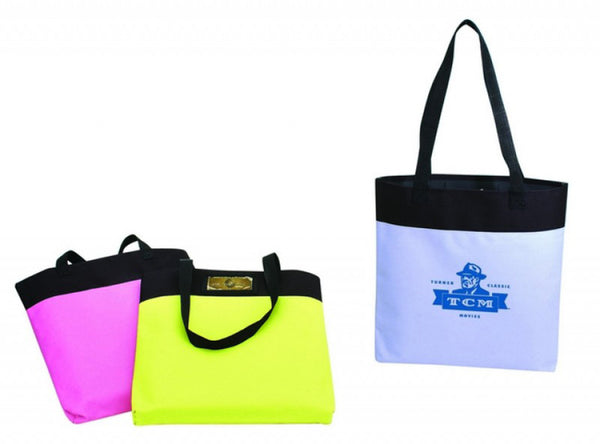 neon-tote-bag---lime-green/black-(14"-w-x-15-1/2"-h-x-1-1/4"-d)