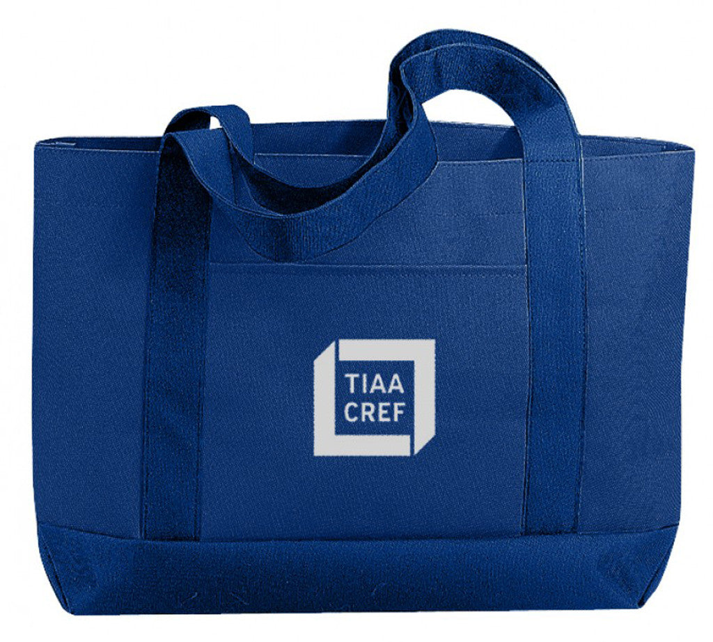 poly-tote-bag---navy-#bsc-(19"-w-x-12"-h-x-4-1/2"-d)