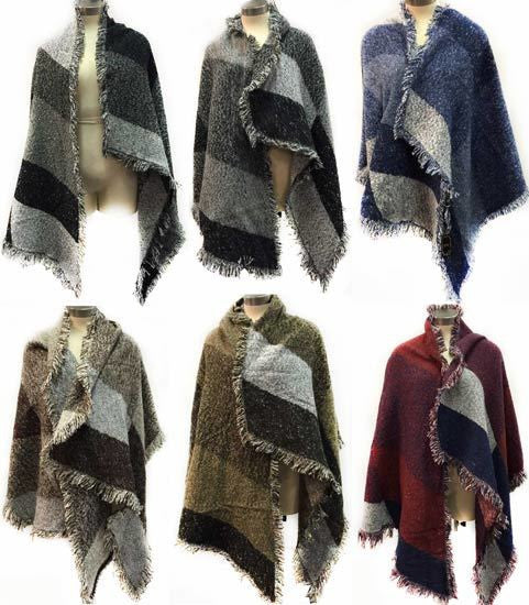 winter-wrap-poncho-furry-w/multi-color-patches
