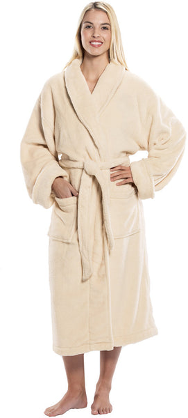 unisex-tahoe-fleece-bathrobe---beige