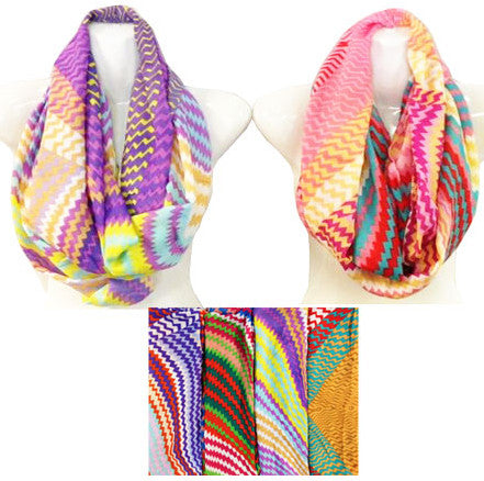 light-weight-multi-color-chevron-print-loop-scarf