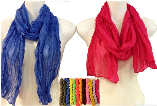 women's-light-weight-ruffle-scarves-solid-color