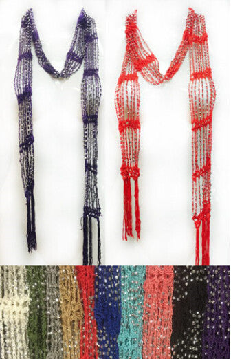 solid-color-beaded-threads-scarves-w/fringe