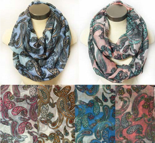 infinity-circle-floral-multi-color-paisley-design
