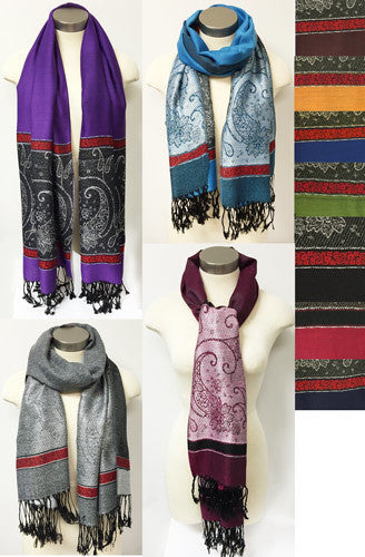 wholesale-sectional-silver-lined-pashmina-scarves