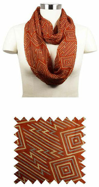 ladies-south-western-infinity-scarves