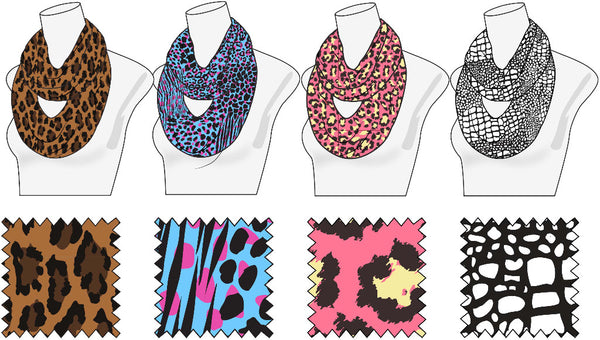ladies--animal-infinity-scarves