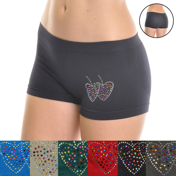 lady's-seamless-boxer-w/heart-cherry-design