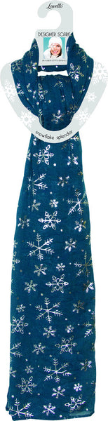 blue-w/silver-snowflake-scarf