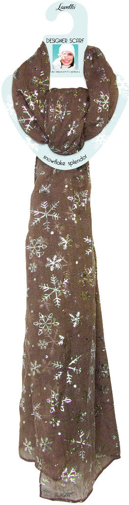 taupe-w/silver-snowflake-scarf