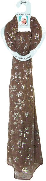 taupe-w/silver-snowflake-scarf