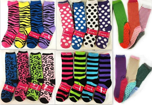 girl's-long-socks---various-patterns