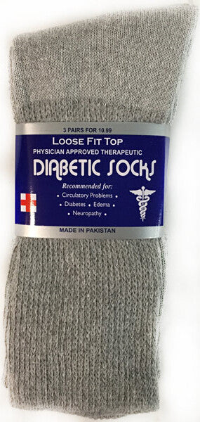 grey-long-diabetic-socks-loose-fit-top