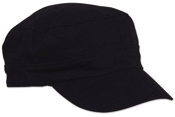 black-army-hat