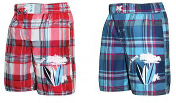 toddler-boy's-fashion-swim-trunks-w/-plaid-prints---sizes-2t-4t