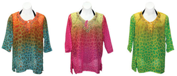 women's-plus-size-fashion-tunic-style-cover-ups---leopard-prints---sizes-xl-3xl