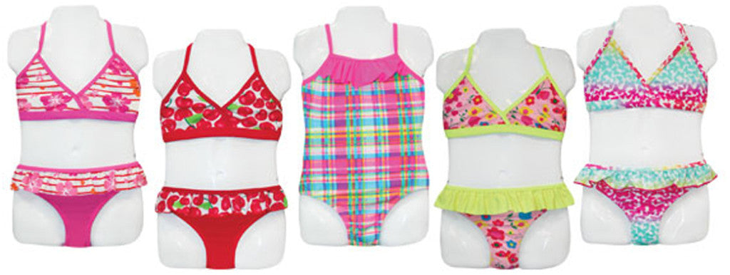 toddler-girl's-fashion-one-piece,-two-piece-&-tankini-swimsuits---sizes-2t-4t