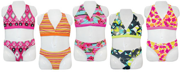 little-girl's-fashion-two-piece-swimsuits---sizes-4-6x
