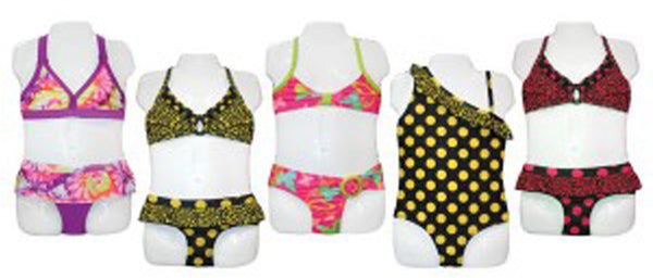 little-girl's-fashion-one-piece-&-two-piece-swimsuits---sizes-4-6x