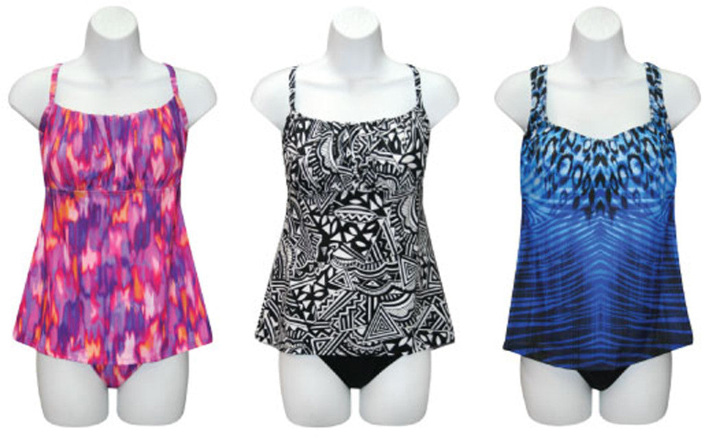 women's-missy-fashion-tankini-swimsuits-w/-brief-bottoms---sizes-s-xl