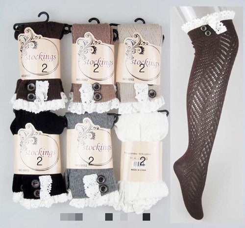 solid-color-knit-stockings-with-lace-trim