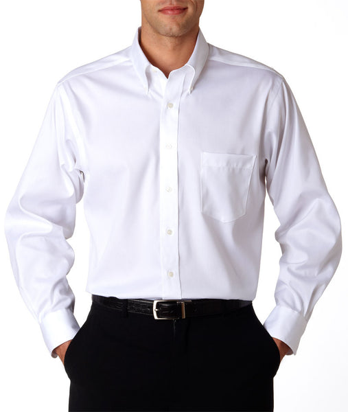 van-heusen-men's-long-sleeve-non-iron-pinpoint-oxford----white-(s)