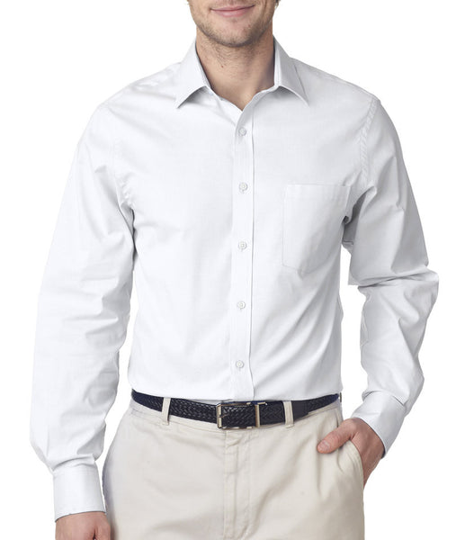 van-heusen-men's-long-sleeve-stretch-pinpoint-oxford----white-(l)