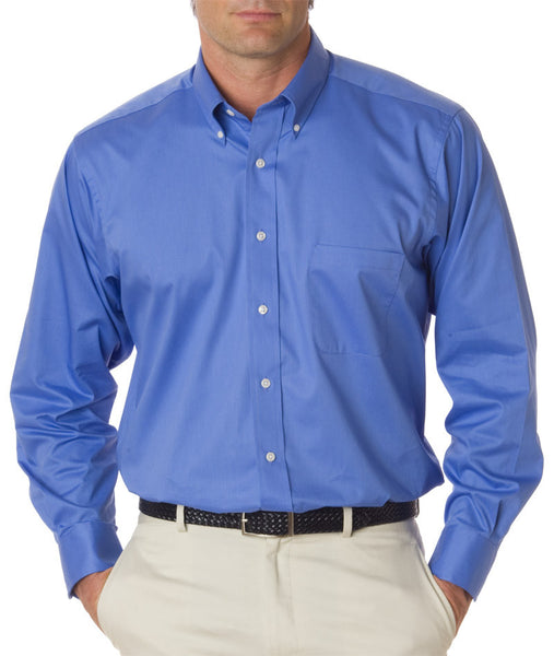 van-heusen-men's-long-sleeve-dress-twill----cobalt-blue-(xl)