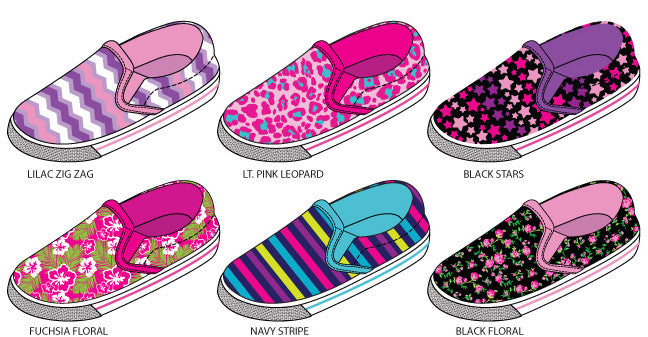 girls-printed-canvas-slip-on-sneakers
