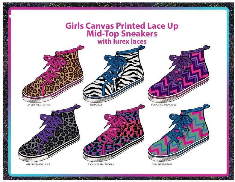 girls-canvas-printed-mid-tops-w/lurex-laces