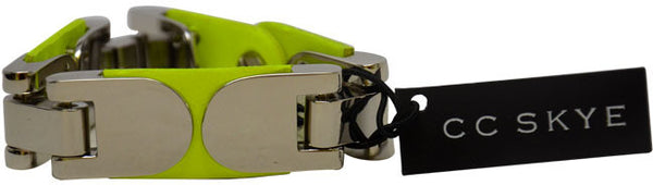 cc-skye---maya-hinge-bracelet-in-neon-yellow-(1-pc)