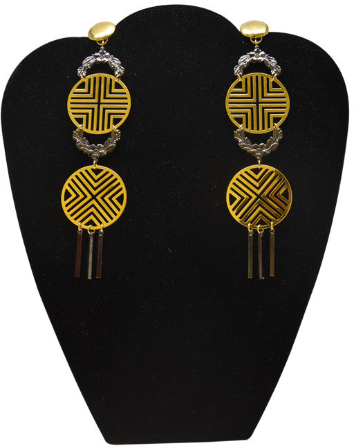 laruicci---triumph-earrings-in-18k-gold-and-gunmetal-plated-(1-pair)