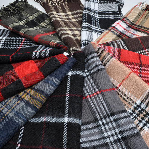 unisex-plaid-winter-scarves
