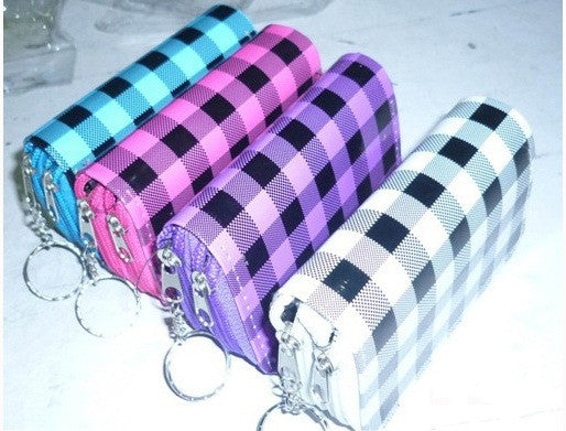 plaid-2-zipper-coin-purse-with-key-ring