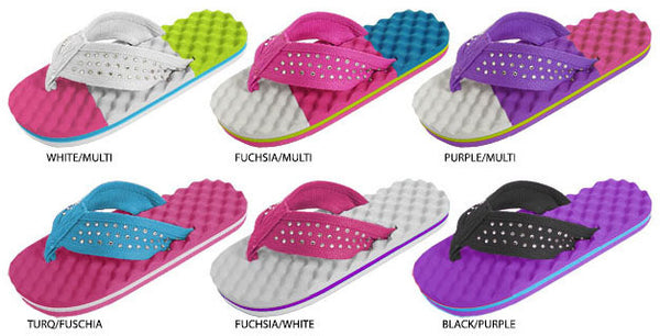 girls-multicolor-textured-eva-flip-flops-with-nylon-upper