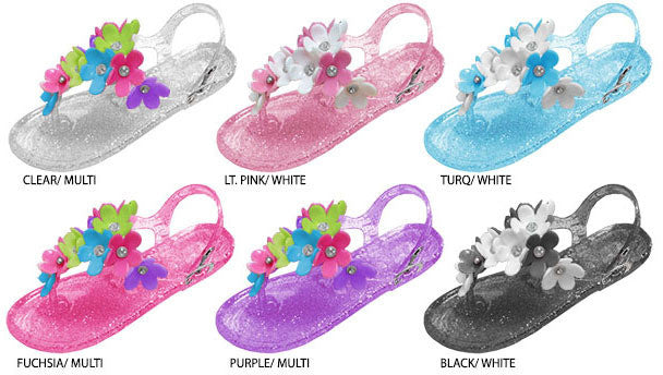 girls-glitter-jelly-sandals-with-flower-&-rhinestone-embellishments