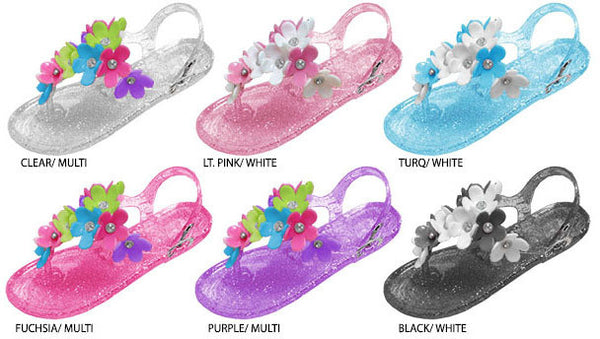 girls-glitter-jelly-sandals-with-flower-&-rhinestone-embellishments