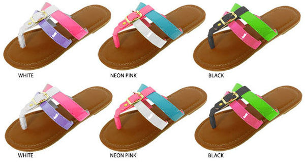 girls-multi-patent-sandals-with-buckle-and-studs-embellishment