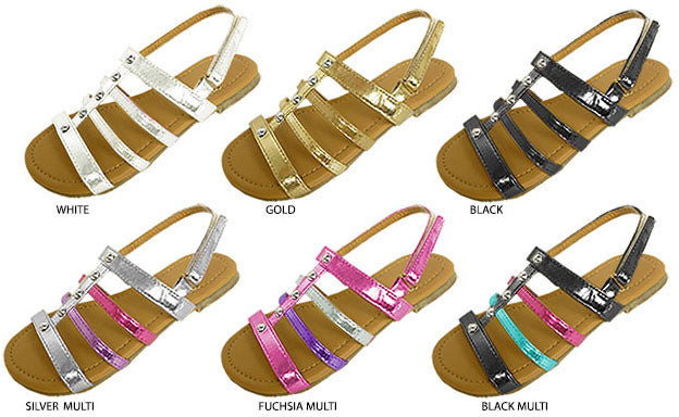 girls-metallic-sandals-with-stud-embellishments