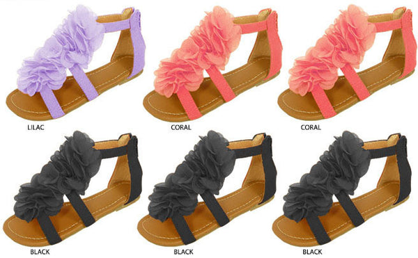 girls-canvas-sandals-with-chiffon-flowers