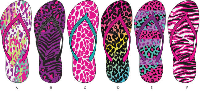 ladies-animal-printed-basic-flip-flops