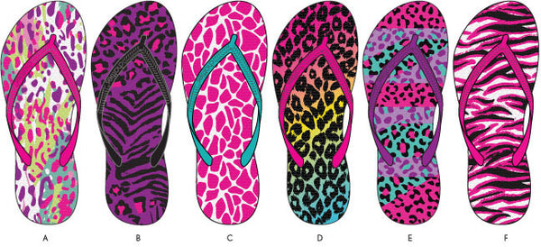 ladies-animal-printed-basic-flip-flops