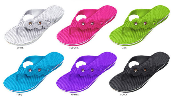 ladies-bright-floral-side-strap-pcu-sandals-with-mini-wedge