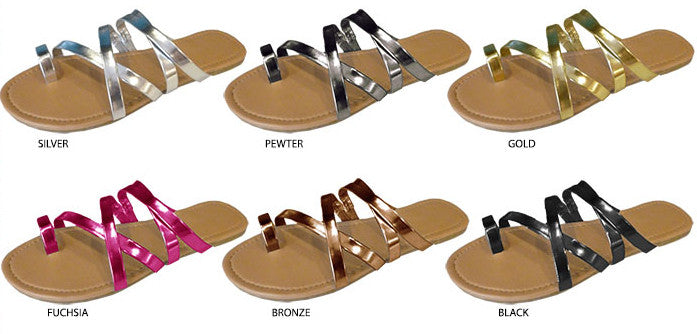 ladies-mirror-metallic-strappy-sandal