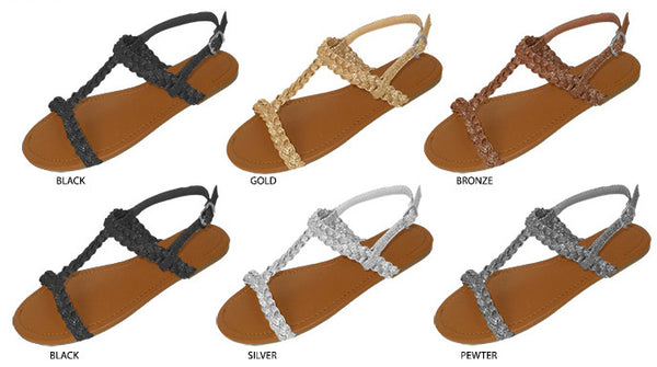 ladies-glitter-sandal-with-braided-straps