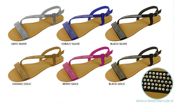 ladies-microsuede-asymmetrical-sandals