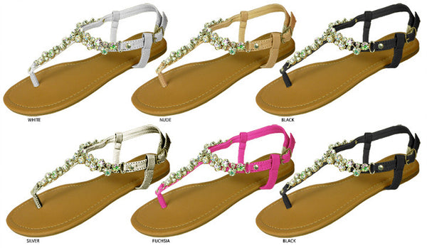 ladies-t-strap-sandals-with-iridescent-rhinestones