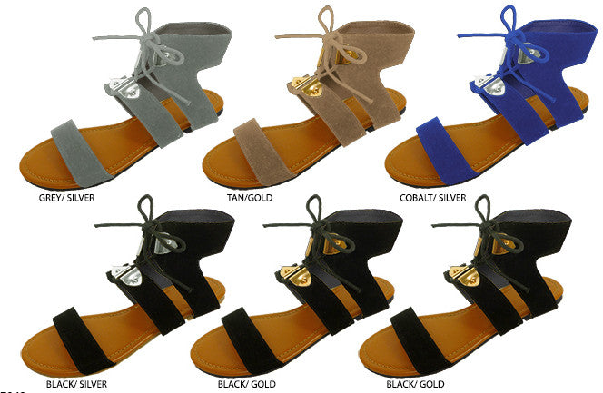 ladies-microsuede-lace-up-sandals